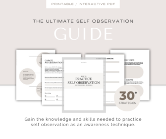 SELF OBSERVATION INTERACTIVE GUIDE