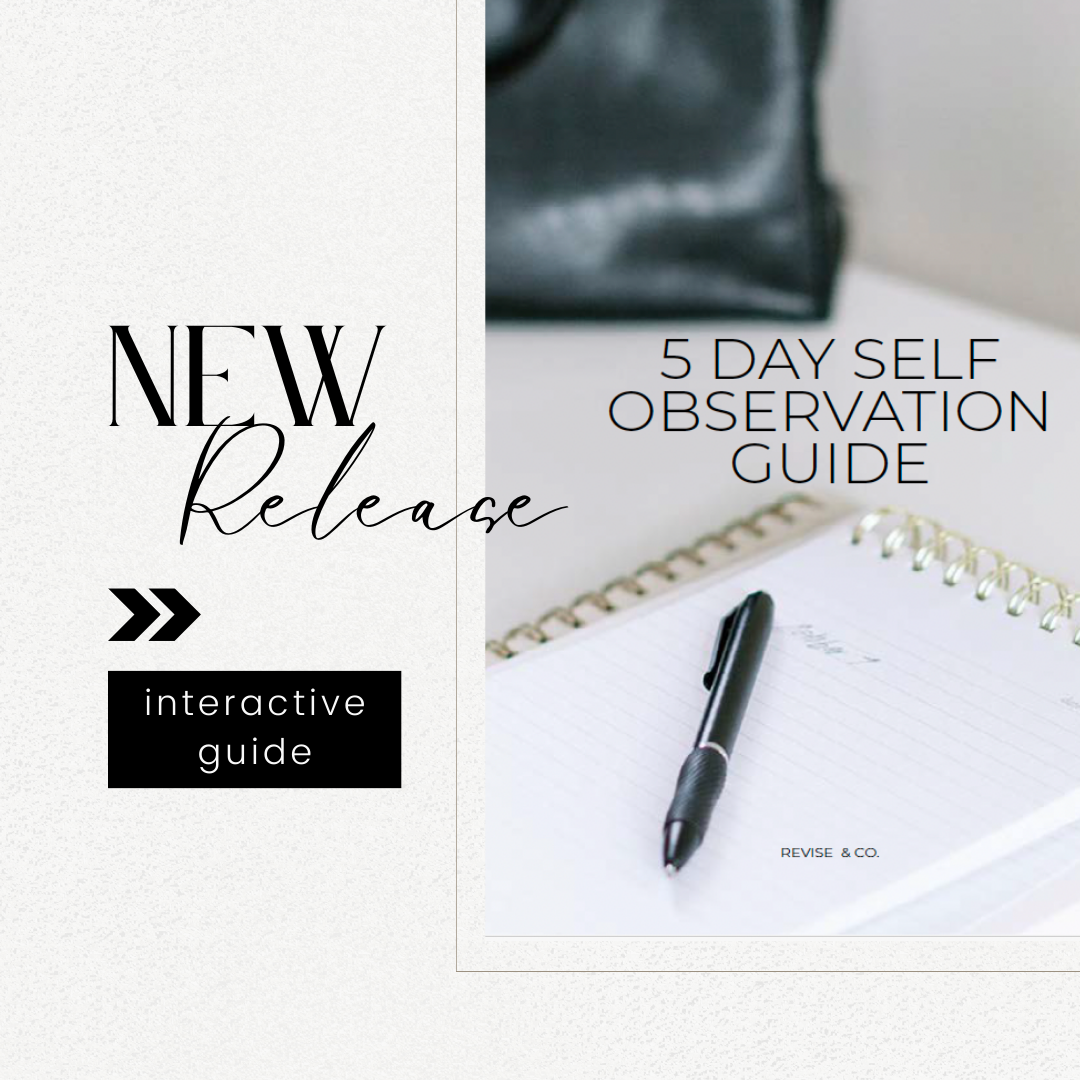5 day self observation digital interactive guide revise and co