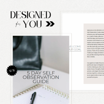 5 day self observation digital interactive guide revise and co